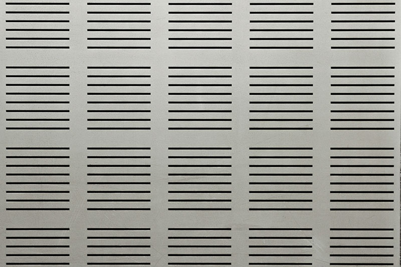 Gray Metal Ventilation Grille